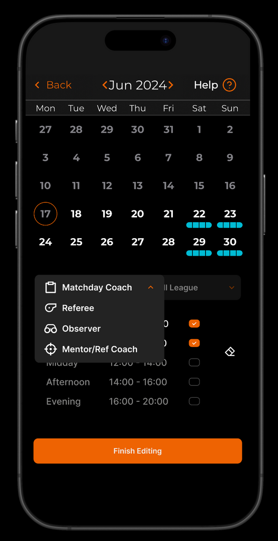 Referee screenshot 2